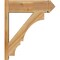 Ekena Millwork Balboa Rough Sawn Arts and Crafts Outlooker, Western Red Cedar, 8"W x 26"D x 30"H OUT08X26X30BOA03RWR - alternate 3